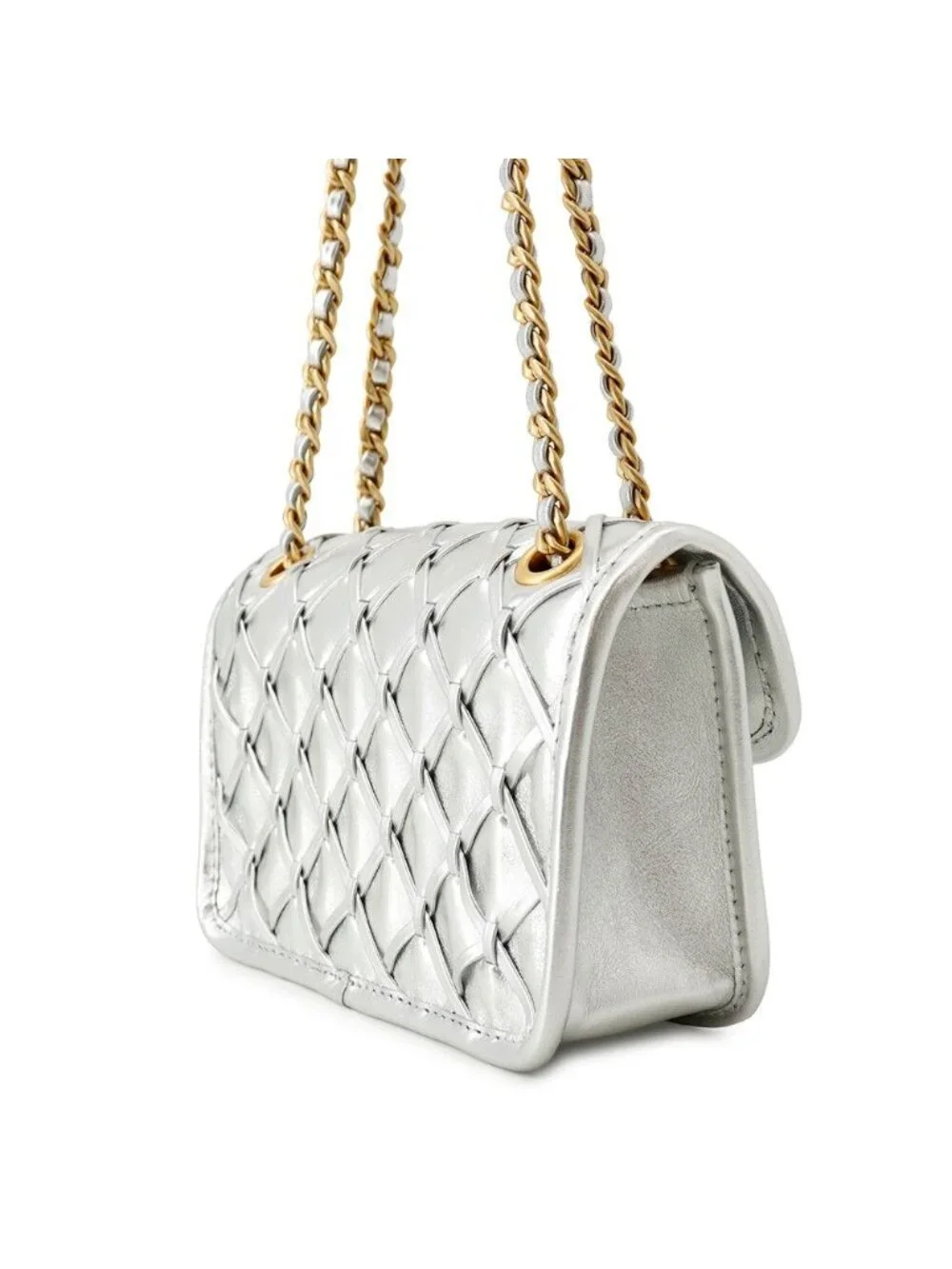Chanel Chain Shoulder Bag Mini Flap CC Logo Calfskin